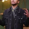 Smartypants Season 2 Blue Suede Contrast Stitch Jacket