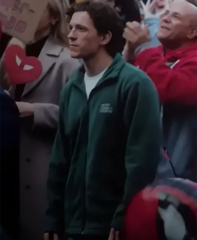 Spider-Man Brand New Day Tom Holland Green Jacket