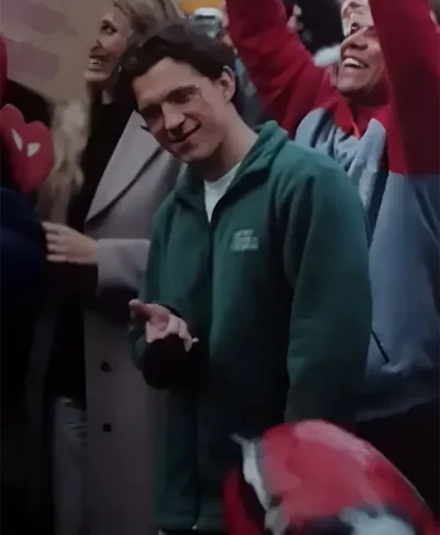 Spider-Man Brand New Day Tom Holland Green Jacket