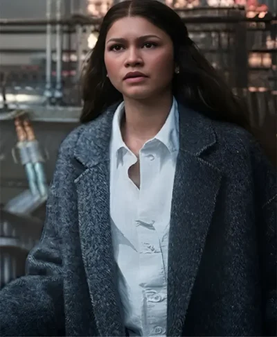 Spider-Man Brand New Day Zendaya Grey Coat