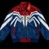 Spider-Man Leather Bomber Jacket