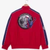 Spider Man Red Leather Moto Jacket