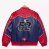 Spider Man Red Leather Moto Jacket