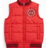 Spider-Man Red Puffer Vest