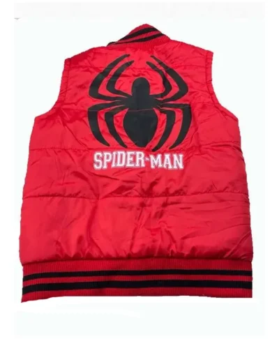 Spider-Man Red Puffer Vest