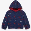 Spider Man Red and Navy Blue Hooded Jacket