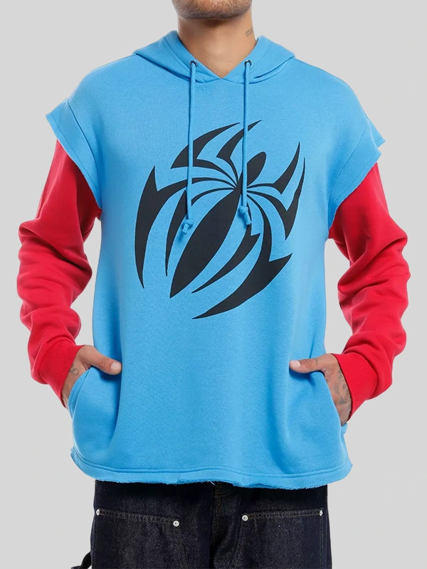 Spider-Man Scarlet Spider Blue Hoodie