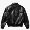 Spider-Man Superhero Black Leather Jacket