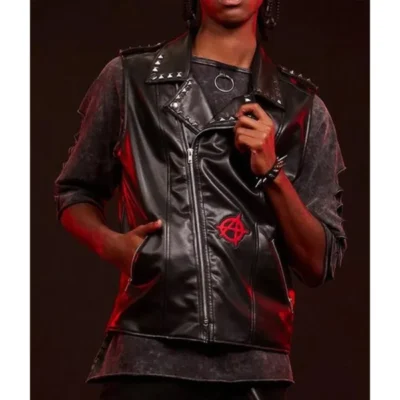 Spider-Punk Across the Spider-Verse Leather Vest