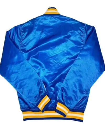 St. Louis Blues 1990s Blue Satin Varsity Jacket