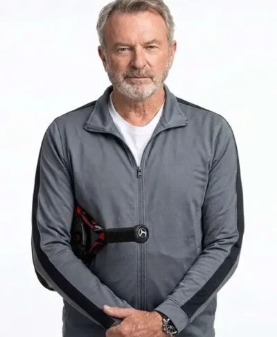 Stan Delaney Apples Never Fall Grey Track Jacket