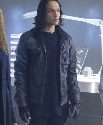 Star Trek Picard 2022 Elnor Black Leather Jacket