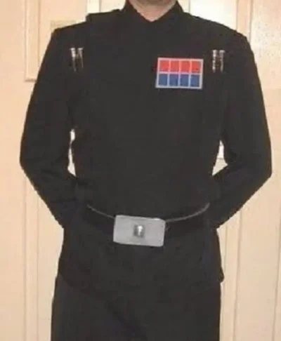 Star Wars Imperial Officer Black Wool Uniform