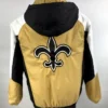 Starter New Orleans Saints Half ZIP Hooded Jacket