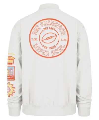 Stoney Clover Lane Super Bowl LX Twill Bomber Jacket