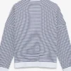Striped French Terry Sweatshirt