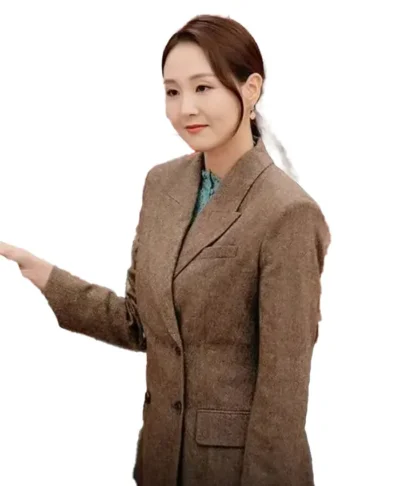 Strong Girl Nam-soon Brown Wool Coat