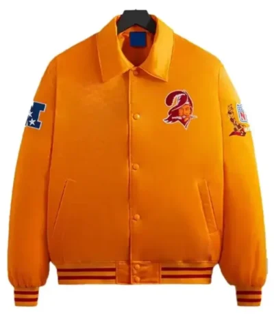 Strosin Tampa Bay Buccaneers Satin Varsity Jacket