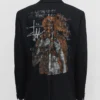 Stüssy x Junya Watanabe Black Venus Swirl Blazer Jacket