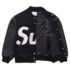 Supreme Big Logo Chenille Varsity Jacket