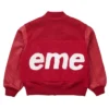 Supreme Big Logo Chenille Varsity Jacket