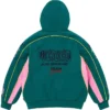 Supreme Fall 2026 Racing Lined Dark Teal Hooded Jacket