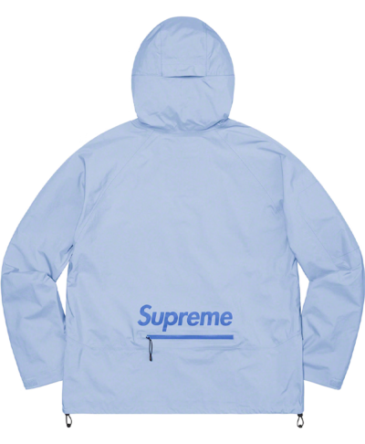 Supreme Gore Tex Paclite Light Blue Shell Jacket