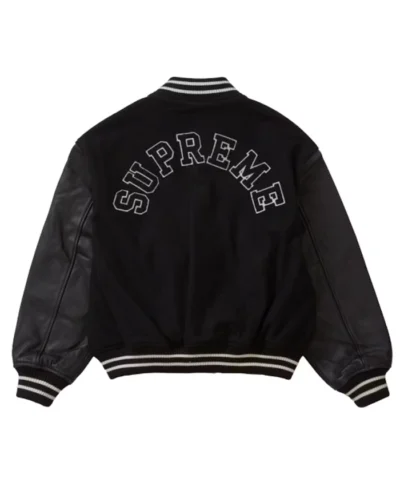 Supreme Tiger Black Varsity Jacket