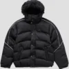 Supreme x Jordan Black Puffer Jacket