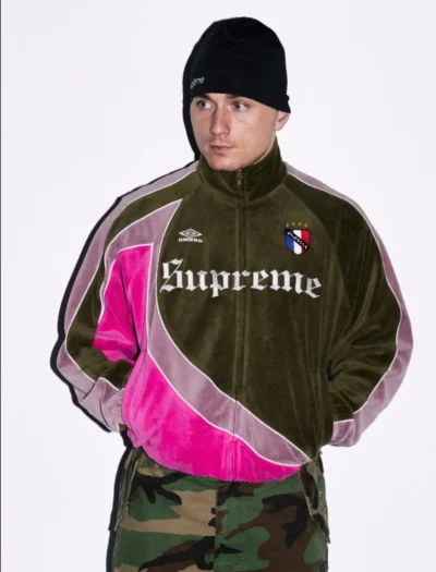Supreme x Umbro Velour Track Jacket (2026)