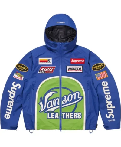 Supreme x Vanson Leathers GORE-TEX Shell Jacket