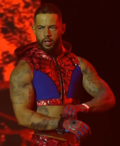TNA Lockdown 2026 Trey Miguel Spider Man Vest