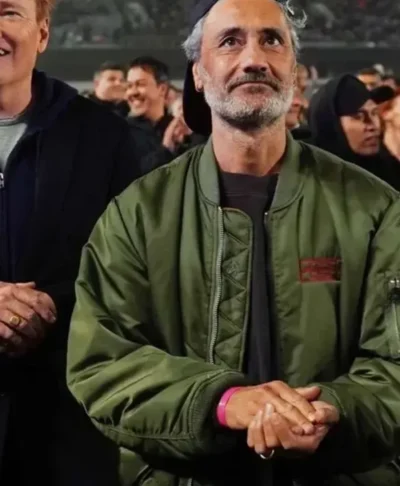 Taika Waititi Conan O’Brien Must Go Bomber Jacket