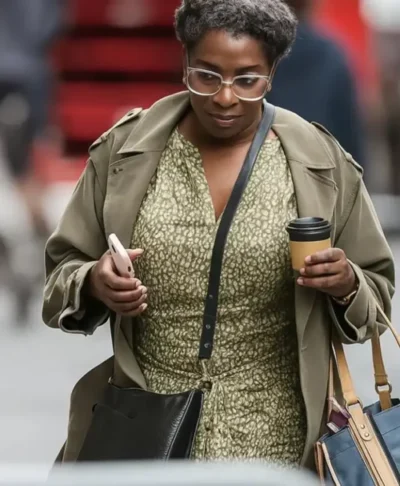 Tanya Moodie Clayface 2026 Green Trench Coat