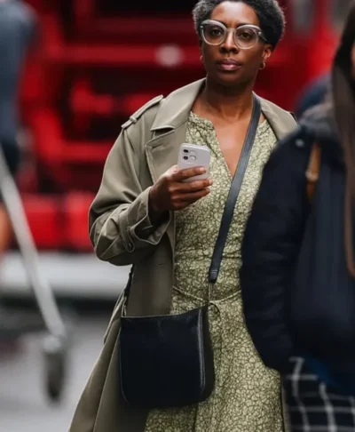 Tanya Moodie Clayface 2026 Green Trench Coat