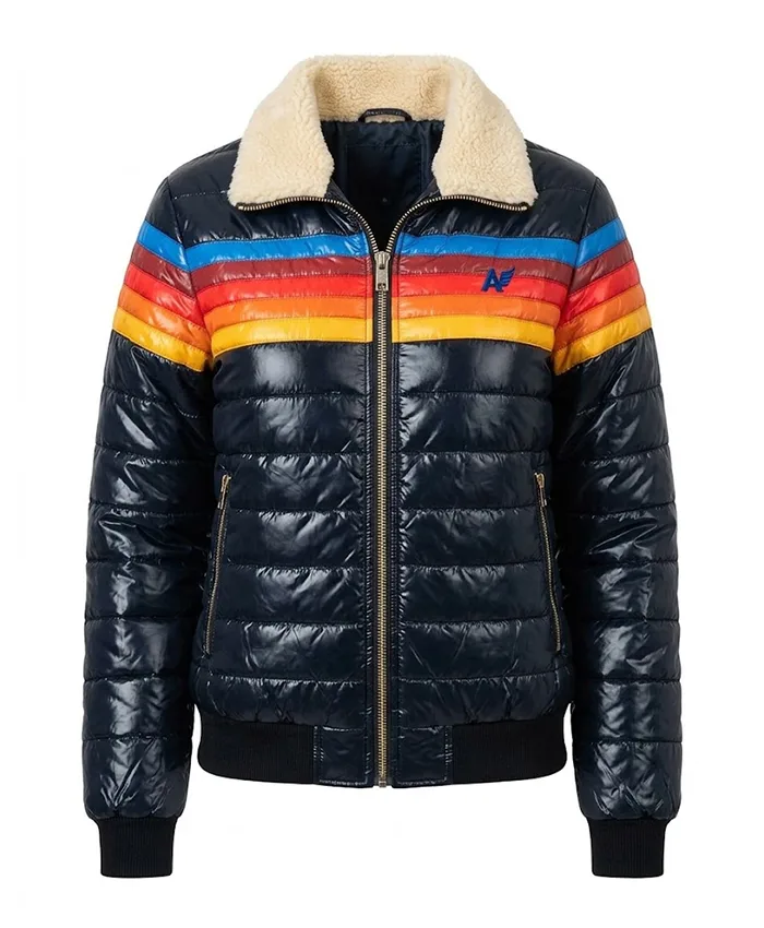 Ted Lasso S04 Rainbow Stripes Jacket