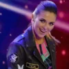 Tegan Nox WWE Brown Leather Jacket