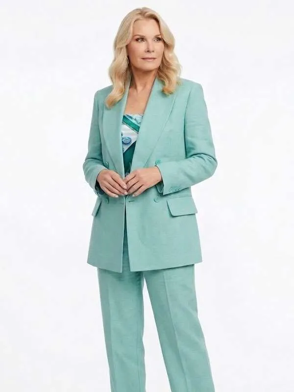 The Bold And The Beautiful Brooke Logan Mint Green Suit