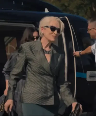 The Devil Wears Prada 2 Meryl Streep Black Blazer