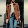 The Gentlemen S02 Benedetta Porcaroli Brown Coat