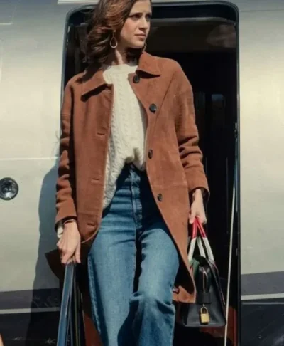 The Gentlemen S02 Benedetta Porcaroli Brown Coat