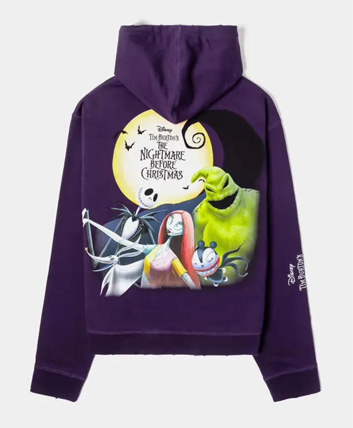 The Nightmare Before Christmas Tim Burton’s Puprle Jacket