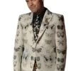 The Royals S03 Jake Maskall Butterfly Print Suit