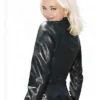The Shards Hayes Warner Black Leather Jacket