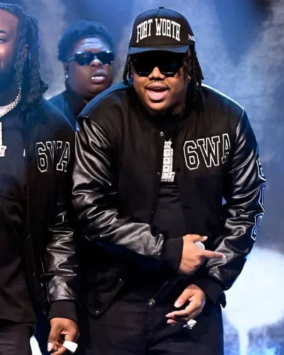 The Tonight Show 600th Black Varsity Jacket