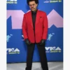 The Weeknd Red Suit