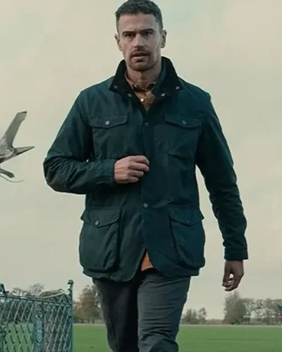 Theo James The Gentlemen Black Cotton Jacket