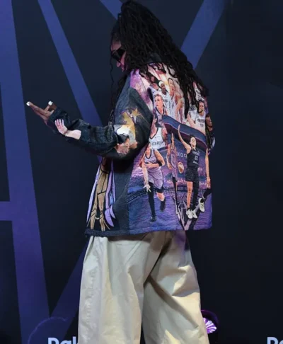Tiffany Hayes Golden State Valkyries Arrival Jacket