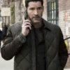 Tom Ellis CIA Quilted Jacket