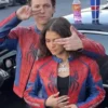 Tom Holland And Zendaya Spider-Man Leather Jacket